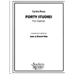 ROSE:FORTY STUDIES FOR CLARINET