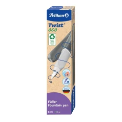 Pelikan nalivno pero M Twist Eco, v kartonski škatli, siv