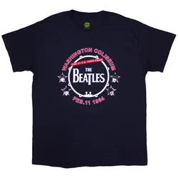 The Beatles Washington 64 Drum Navy Blue M Majica