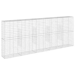 Gabionska košara s poklopcem 500x50x200 cm pocinčano željezo
