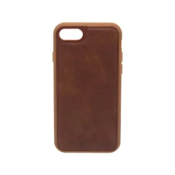 Maska za telefon LEATHER CASE za Iphone 8 brown
