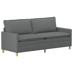 Vidaxl Kavč Temno siva 196 x 81 x 87,5 cm Blago
