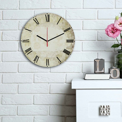 Opviq MDF Zidni sat 30cm Šareni