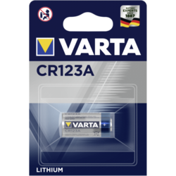 100x1 Varta Professional CR 123 A PU master box