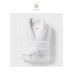 Luxury Atelier Design Bademantil frotir beli muski