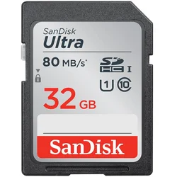 SANDISK Ultra 32GB SDHC Memory Card SDSDUN4-032G-GN6IN
