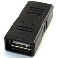 A-USB2-AMFF Gembird zensko-zenski adapter USB 2.0 coupler, black