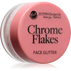 Bell HYPOallergenic Chrome Flakes bleščice za obraz 5 g