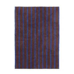 Modra/rjava bombažna preproga 170x240 cm Mika – Jotex