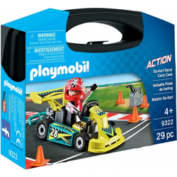 Playmobil Prenosni kovček - go-kart dirkač