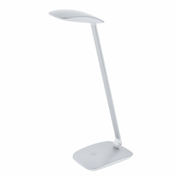 Eglo Cajero stona lampa/1, led, 4,5w, 550lm, na dodir, usb,  plastika/srebrna
