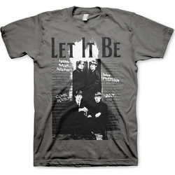 The Beatles Majica Let It Be Unisex Dark Grey 2XL