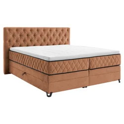 Boxspring Krevet Carmen 180/200 cm , boja lešnika