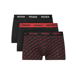 Bokserice Hugo Boss Trunk Triplet Design Multicolor XL