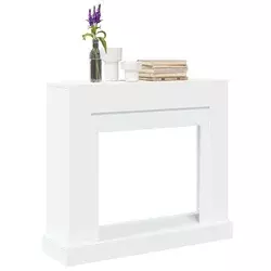 Okvir za kamin bijeli 100 x 30 x 87,5 cm od konstruiranog drva