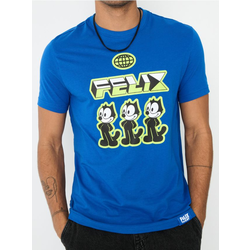 Sinsay - Majica Felix the Cat - zumbul plava