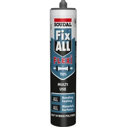 Lepilo i kit Fix All Flexi 290ml sivi Soudal