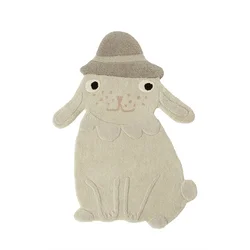 OYOY Volnena preproga OYOY Hapsi Rabbit 76 x 100 cm
