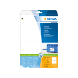 HERMA Labels Premium A4 210x148 mm white paper matt 50 pcs.