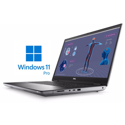 DELL Precision M7780 17.3 inch FHD 500nits i9-13950HX 32GB 1TB SSD RTX 3500 12GB Backlit FP SC Win11Pro 3yr ProSupport laptop
