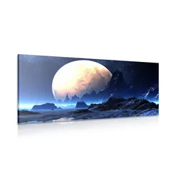 Slika fantazijska pokrajina - 80x40