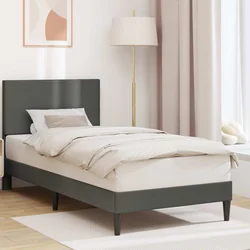Krevetna konstrukcija Tamnosiva 90 x 190 cm Kordura tekstil