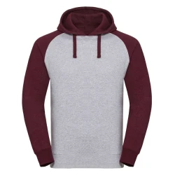 Bluza z kapturem Authentic Hooded  Baseball Sweat Russell