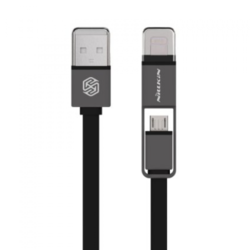 Nillkin USB cable Plus 2u1 (lightning&micro) 1,2m crni.