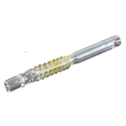 shumee Steklena pipa kratka Dulawka 12 cm - eleganten steklen vrč