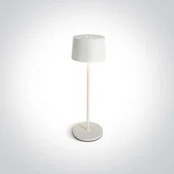 STOLNA LAMPA LED 3,3W WW PUNJIVA PREKO USB IP65 DIMM BIJELA