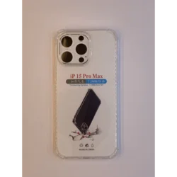 Maska za iPhone 15 Pro Max transparent sa ojačanim ivicama