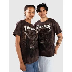 Thrasher Bison moška majica brown