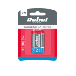 shumee Alkalne baterije REBEL 9V 6LR61