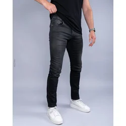 Denistar Muške farmerke 100/2759, Slim fit, Crne