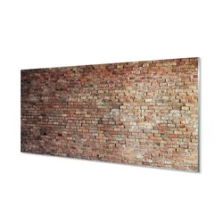 tulup.si Slika na steklu Zid zid 140x70 cm 2 obešalnika