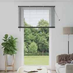 Venecijanska roleta Srebrno Siva 213 x 150 cm 25 mm PVC