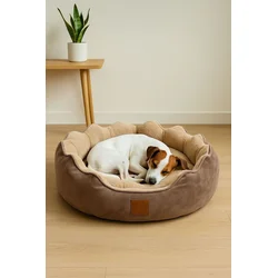 Paws & Whiskers Krevet za ljubimce Elsa Dog, 75x65x25 cm, Braon