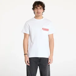 Majice PLEASURES Staff Pocket T-Shirt White M