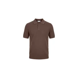 DAN FOX APPAREL Majica Tristan rjava