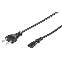 MicroConnect Napajalni kabel C7, 5m črn