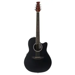 OVATION APPLAUSE AB28-5S Black Satin elektro-akustična kitara