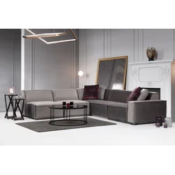 Atelier del Sofa Ugaona garnitura Lego Siva