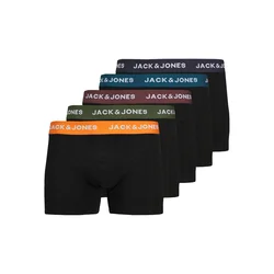 JACK & JONES Boksarice Oliver pegasto črna