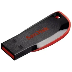 SanDisk 128GB Cruzer Blade USB-A 2.0 USB ključ (rdeč)