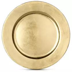 shumee Zlati spodnji krožnik 33 cm