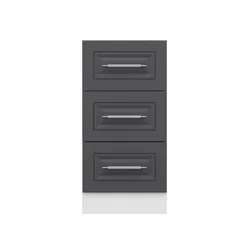 Hanah Home kuhinjski element Minar 7984, 40 cm, beli / antracit