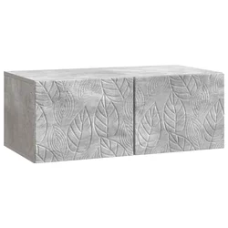 TV ormar za zid 59,5 x 31 cm Betonska siva Konstruirano drvo