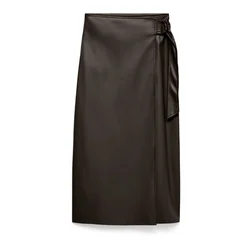 VERO MODA Krilo VMPolly temno rjava