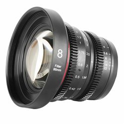 Objektiv Meike 8mm T2.9 M43 Cine (MFT)