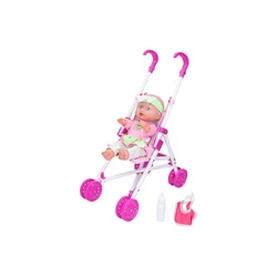 Otrok z otroškim vozičkom 28 cm